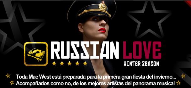 Russian Love Winter Session en Discoteca Mae West