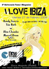 fiesta i love ibiza en majestic