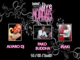 we live on modays pub teatro