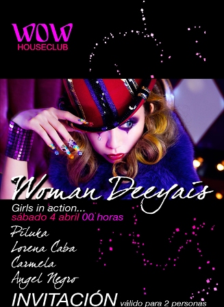 woman deejais en Sala wow dj’s