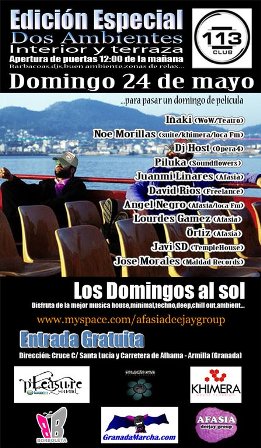 Domingos al Sol, Edición Especial, Pub 113 y Afasia