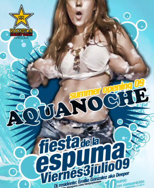 Fiesta de la Espuma en Aquanoche