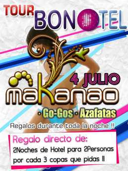 Tour bonotel en Discoteca Makanao