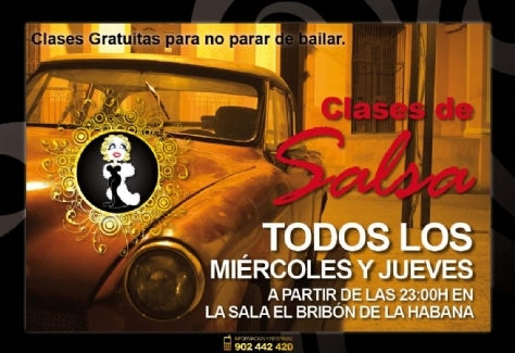 Clases de Salsa gratis en Discoteca Mae West