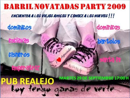 Barril Novatadas Party en Pub Realejo