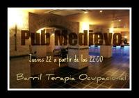 Barril Terapia Ocupacional en Pub Medievo