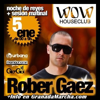 Robert Gaez en Sala Wow