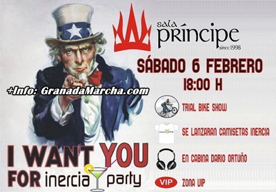 Inercia Party en Sala Principe