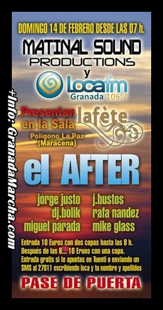 El After por Matinal Sound y Loca fm