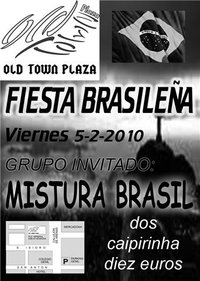 Fiesta Brasileña en pub Old Town Plaza