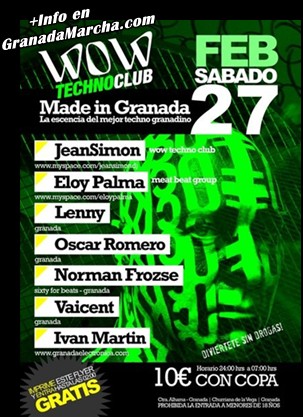 Made In Granada 2.0 en Sala Wow