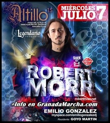 Robert Morr en Altillo 15, Almuñecar