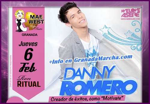 Danny Romero en Mae West Granada