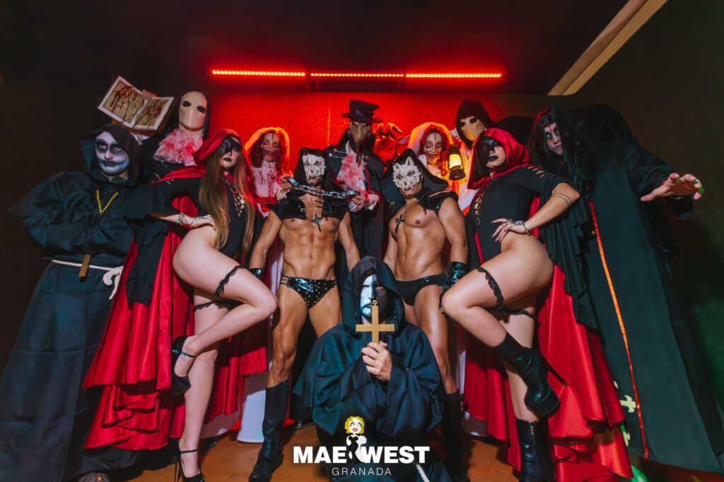 Halloween en Mae West Granada